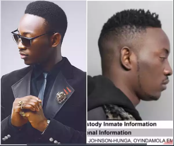 ? BREAKING NEWS!!! Nigerian Singer, Dammy Krane Arrested For Credit Card Theft And Fraud In US (See Photos)
